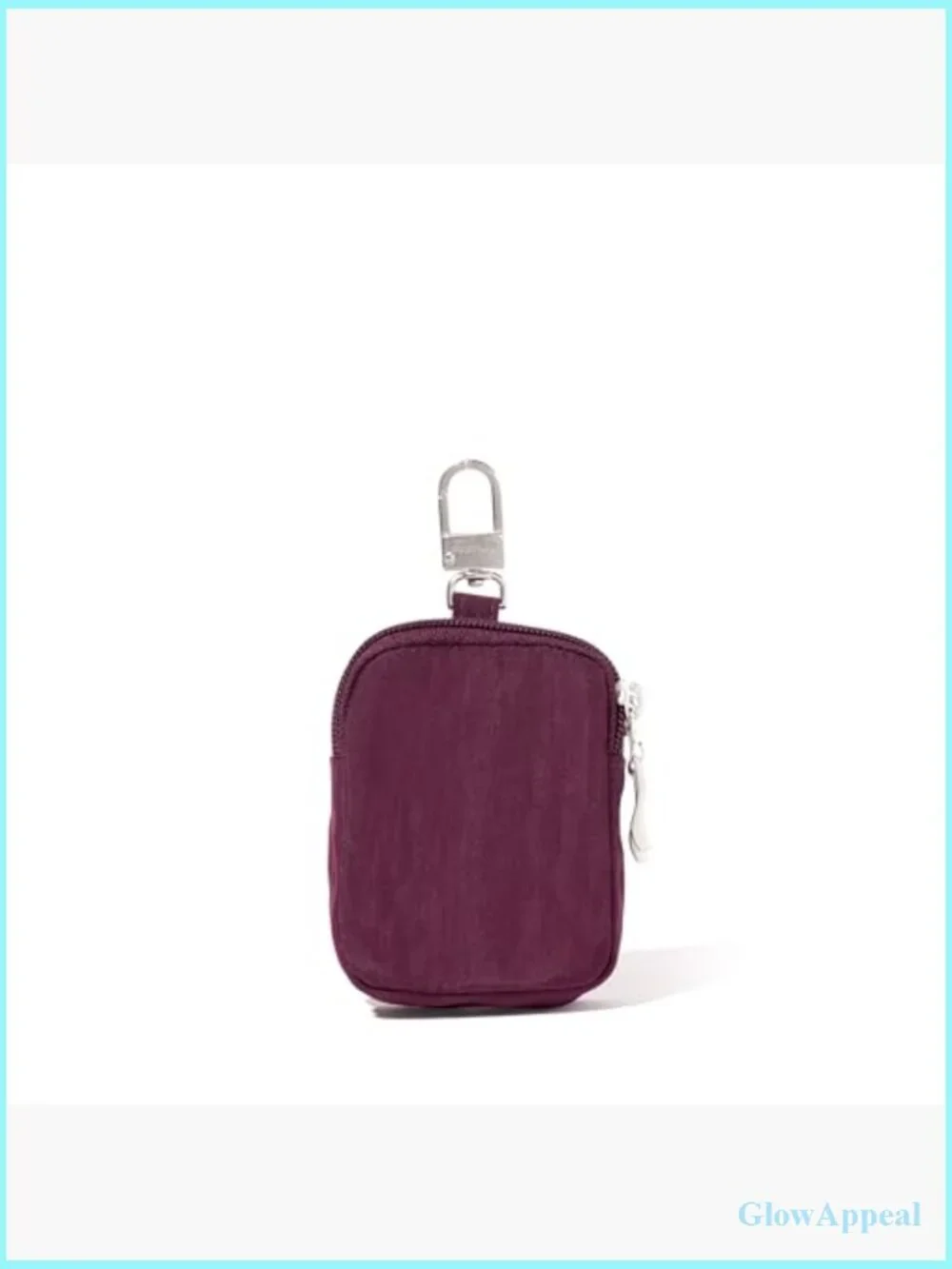 RFID-Blocking Mini Pouch with Clip-On Design - Featherlight & Compact